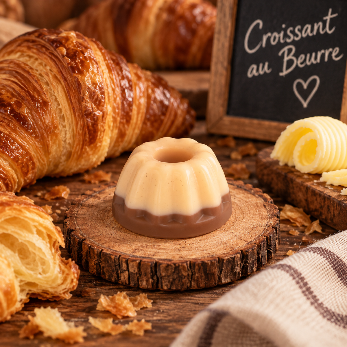 Fondant - Croissant au beurre