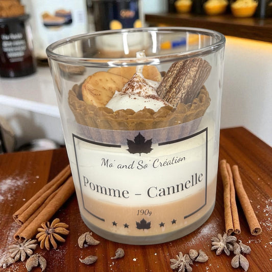Bougie  - Pomme cannelle