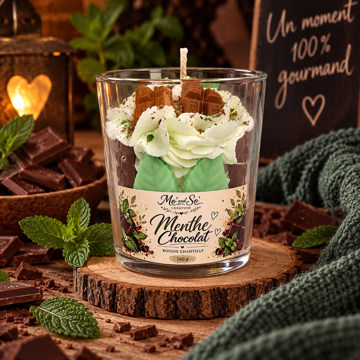 Bougie - Menthe Chocolat