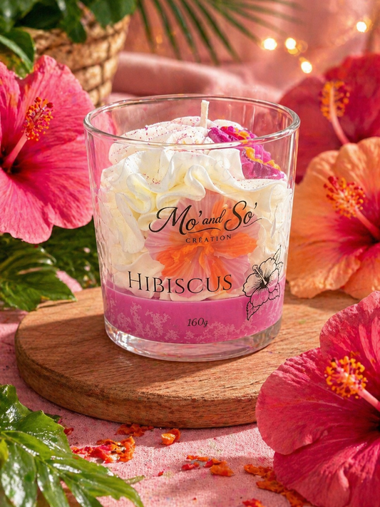 Bougie  - Hibiscus
